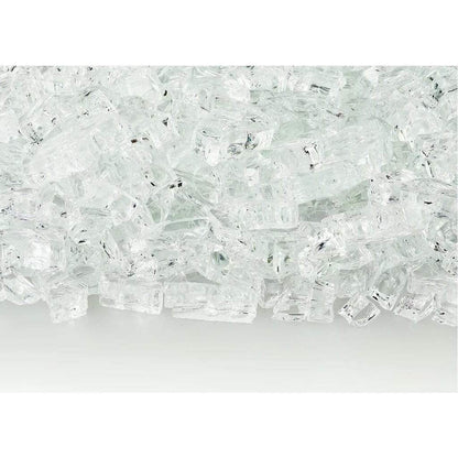 10 lbs. 1/2" Reflective Fire Glass Media