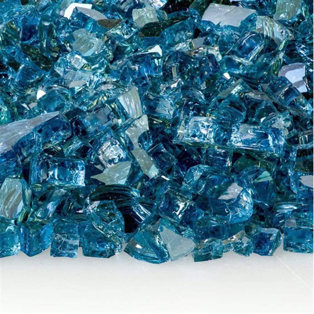 10 lbs. 1/2" Reflective Fire Glass Media
