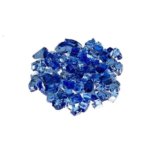 10 lbs. 1/4" Reflective Metallic Fire Glass