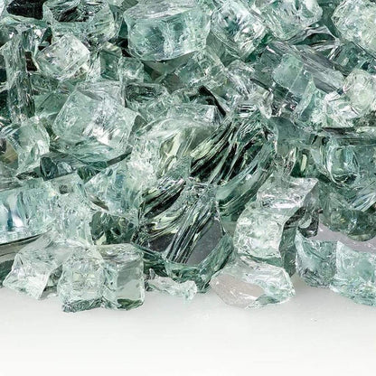 10 lbs. 1/4" Reflective Fire Glass Media