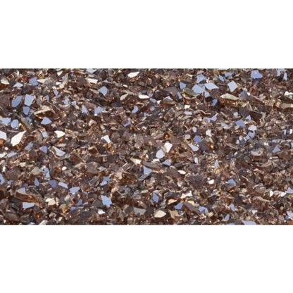 10 lbs. Non-Reflective Crushed Tempered Fireglass Media