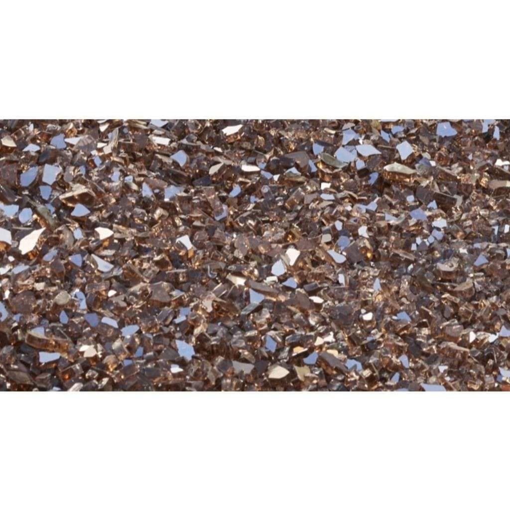 10 lbs. Non-Reflective Crushed Tempered Fireglass Media