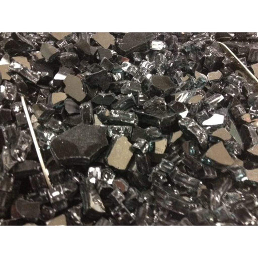 10 lbs. Non-Reflective Crushed Tempered Fireglass Media