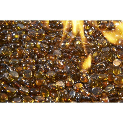 10 lbs. Reflective Tempered Fire Glass Gems