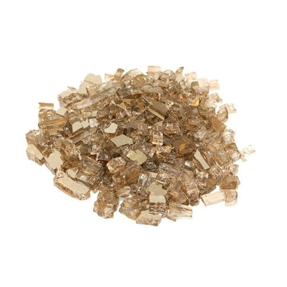 110 lb. Package of Bronze Reflective Fyre Glass Media