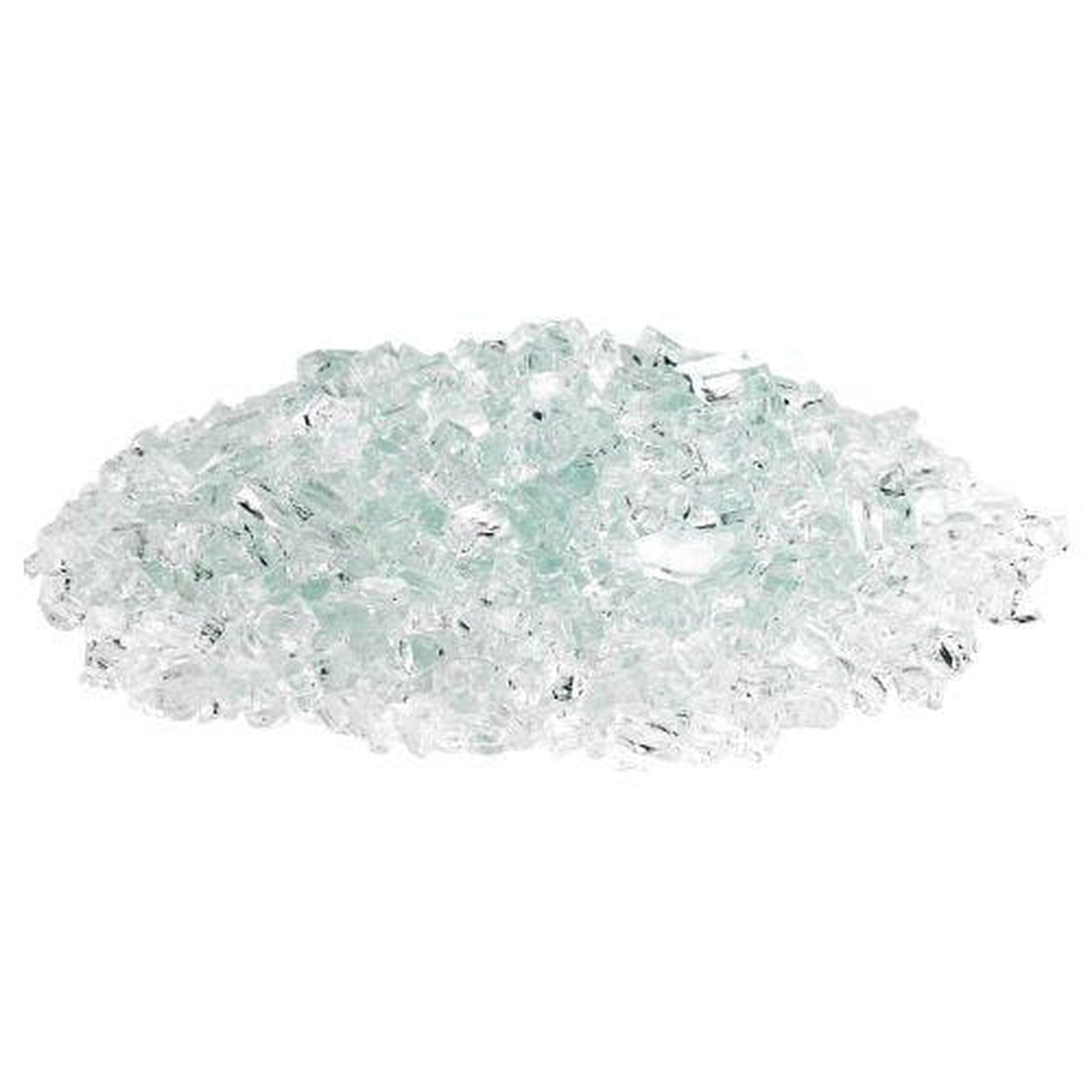 110 lb. Package of Clear Non-Reflective Fyre Glass Media