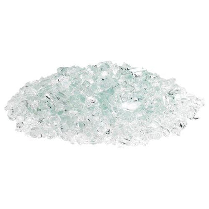 110 lb. Package of Clear Non-Reflective Fyre Glass Media