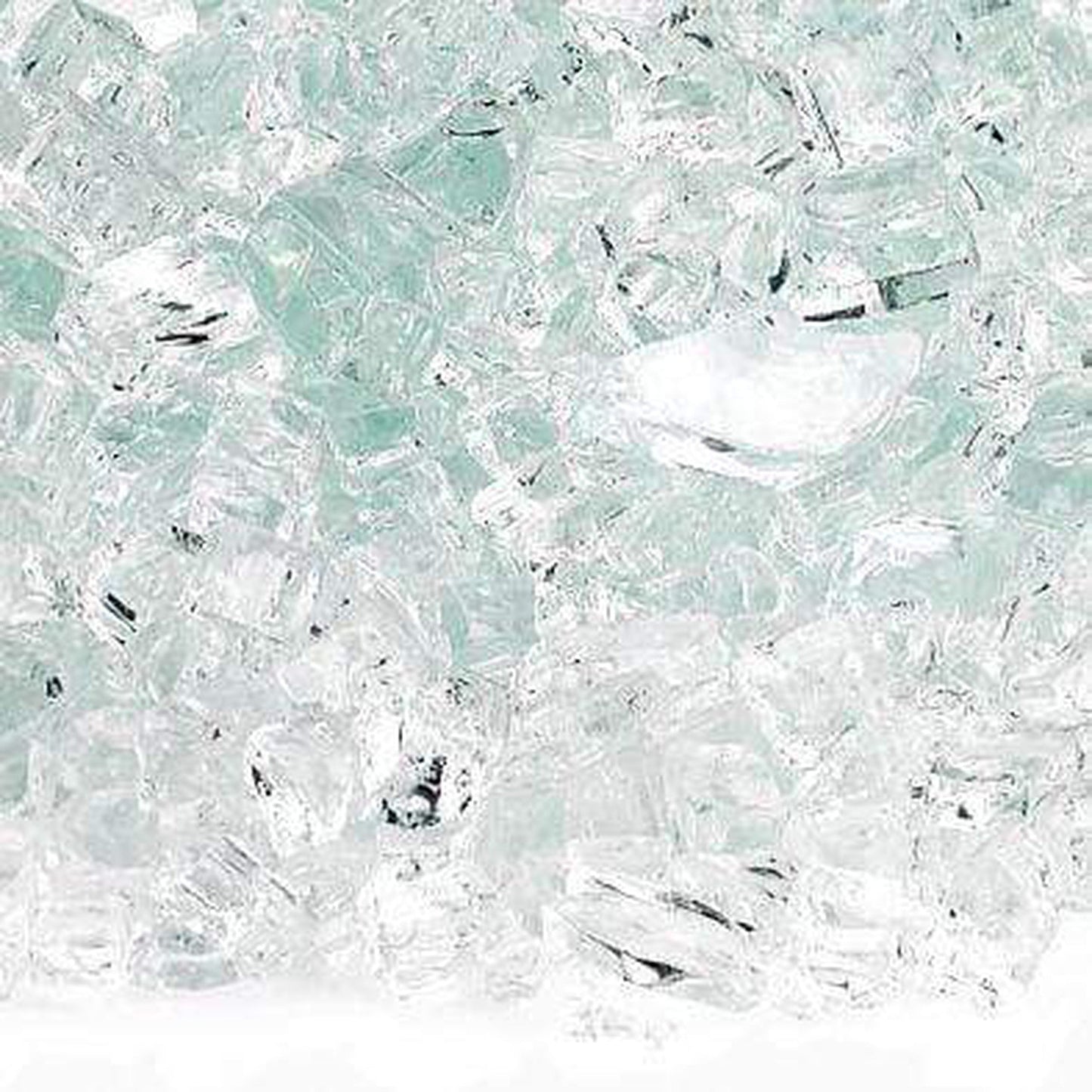 110 lb. Package of Clear Non-Reflective Fyre Glass Media