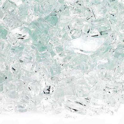 110 lb. Package of Clear Non-Reflective Fyre Glass Media