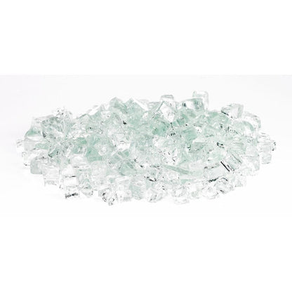 110 lb. Package of Clear Non-Reflective Fyre Glass Media