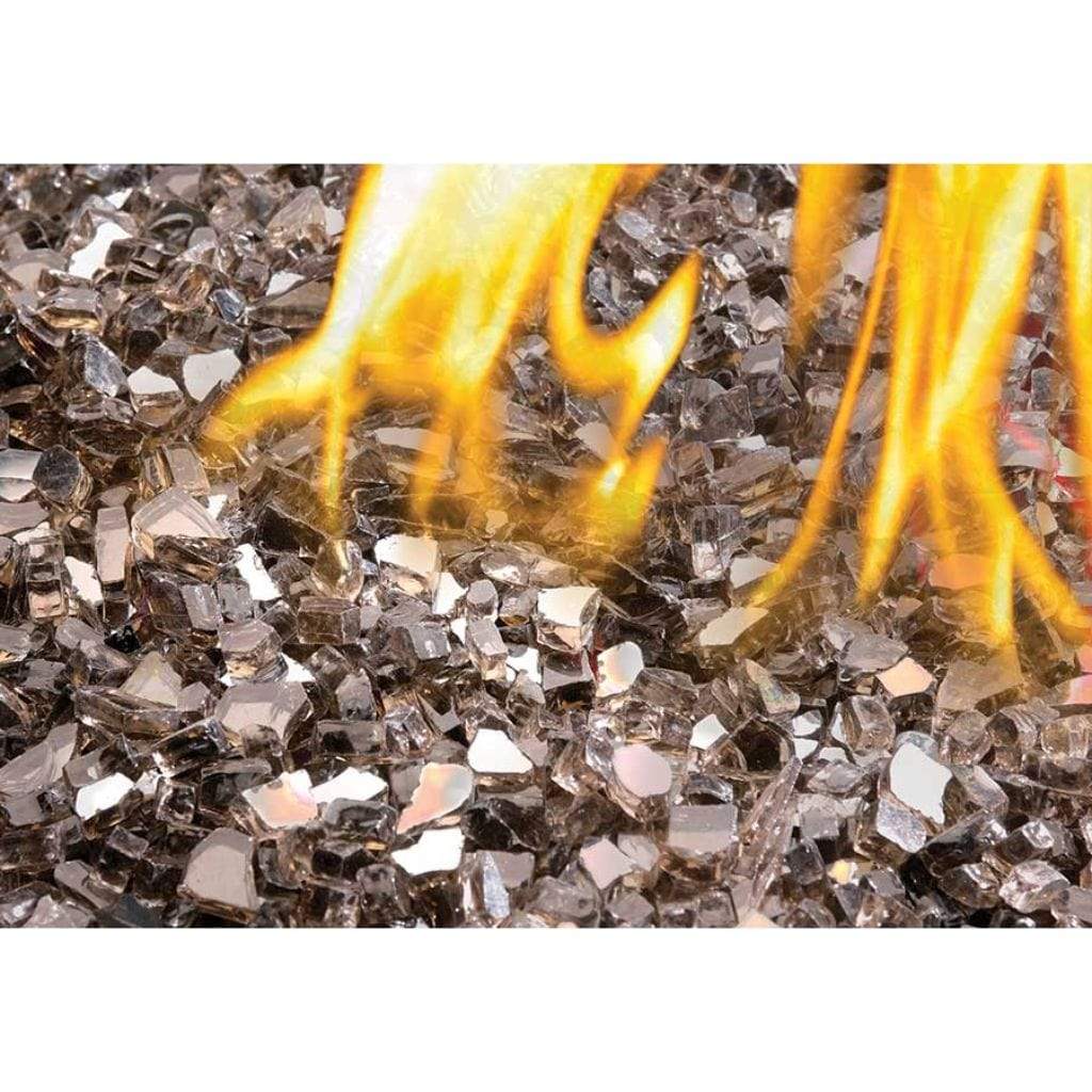 15 lb. Reflective Crushed Glass Ember Decorative Media Kit
