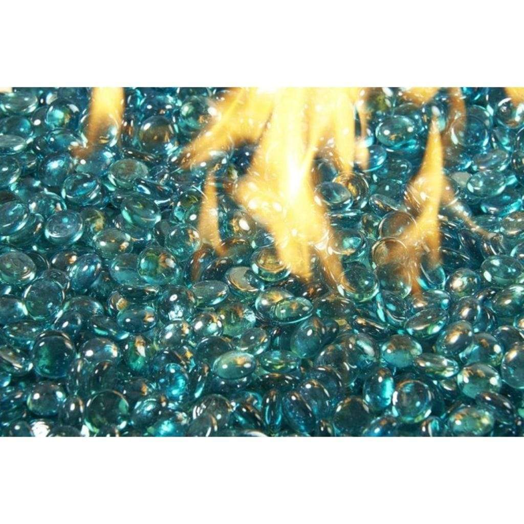 15 lbs. Reflective Tempered Fire Glass Gems