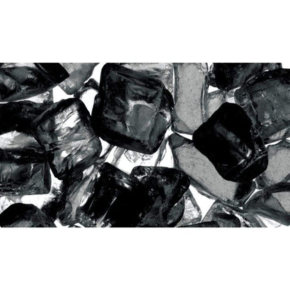 175 lbs. Black Reflective Fire Glass Media