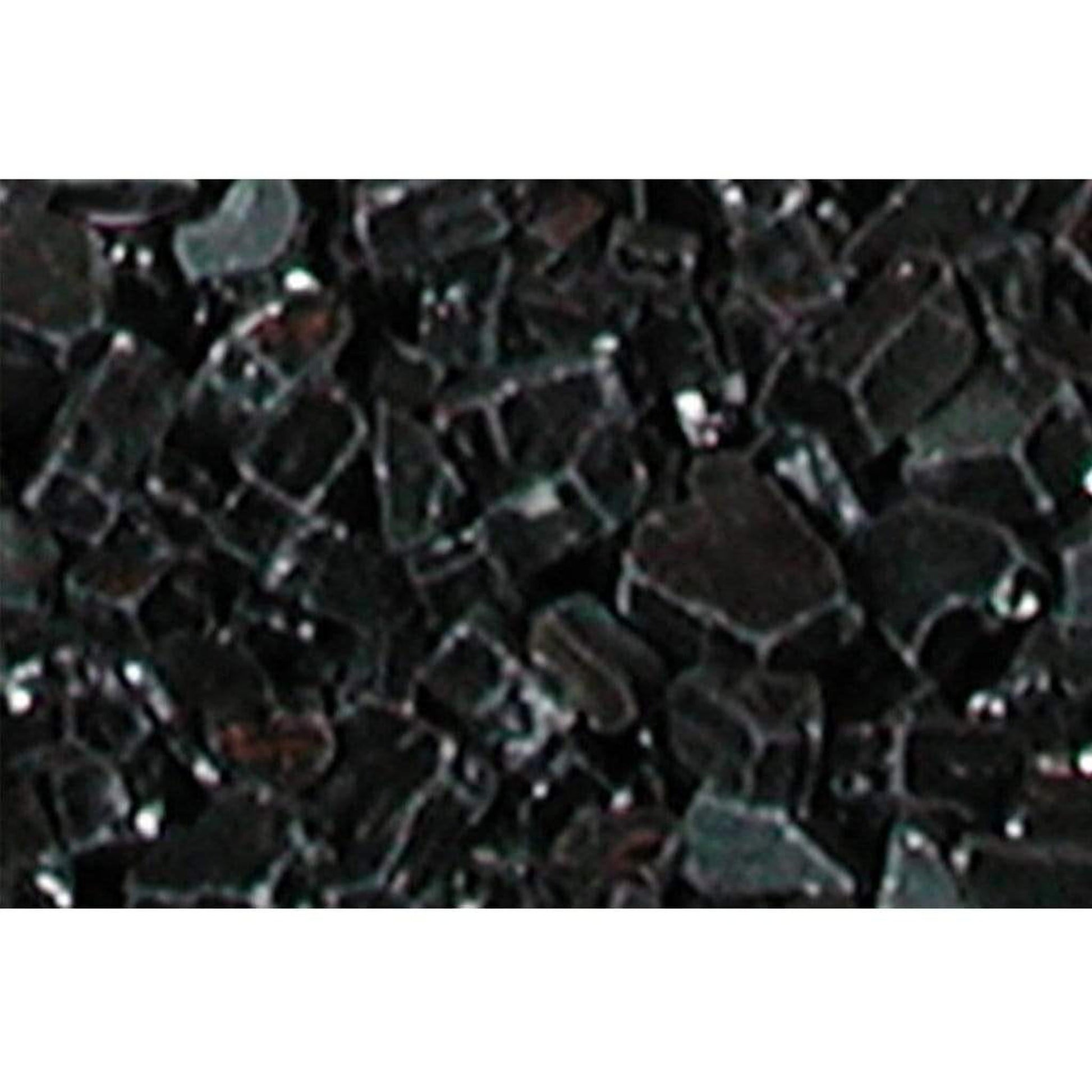 175 lbs. Black Reflective Fire Glass Media