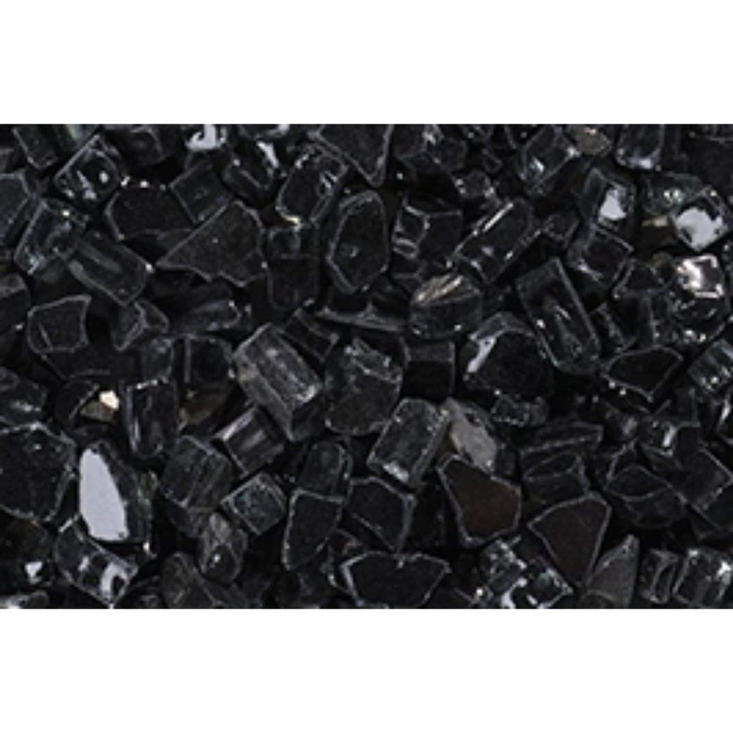 175 lbs. Black Reflective Fire Glass Media