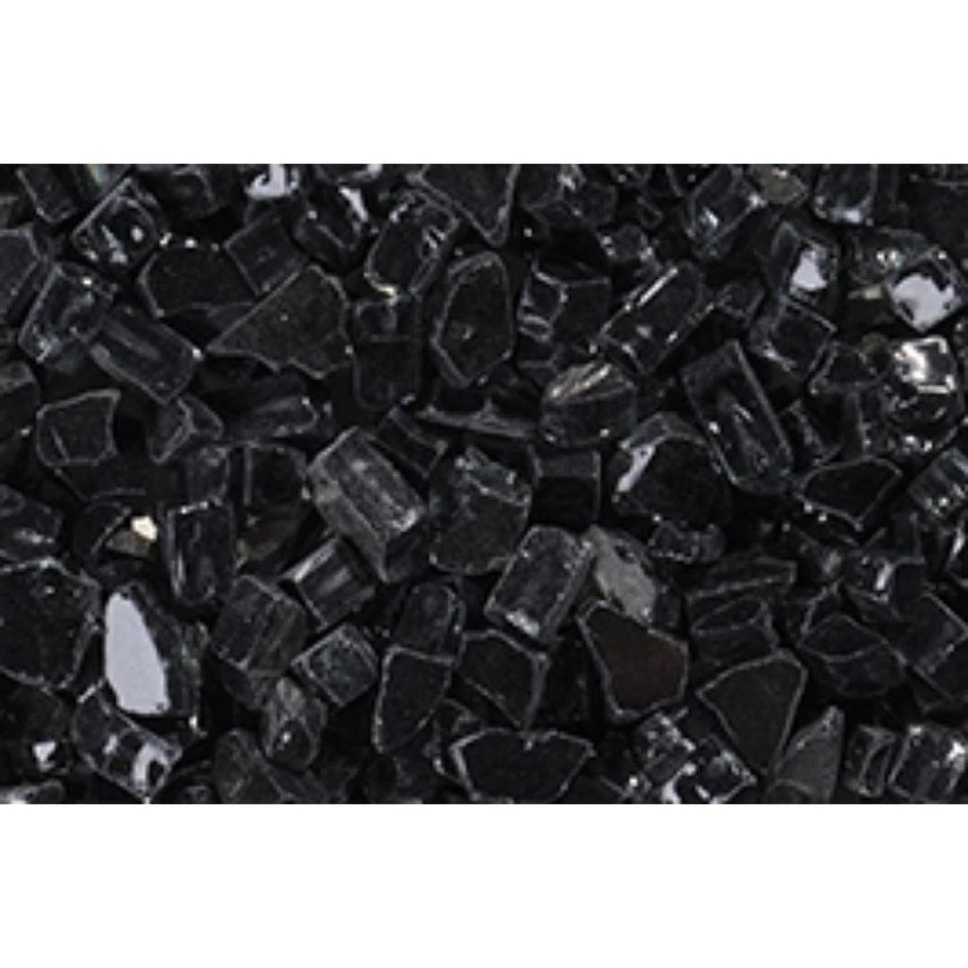 175 lbs. Black Reflective Fire Glass Media