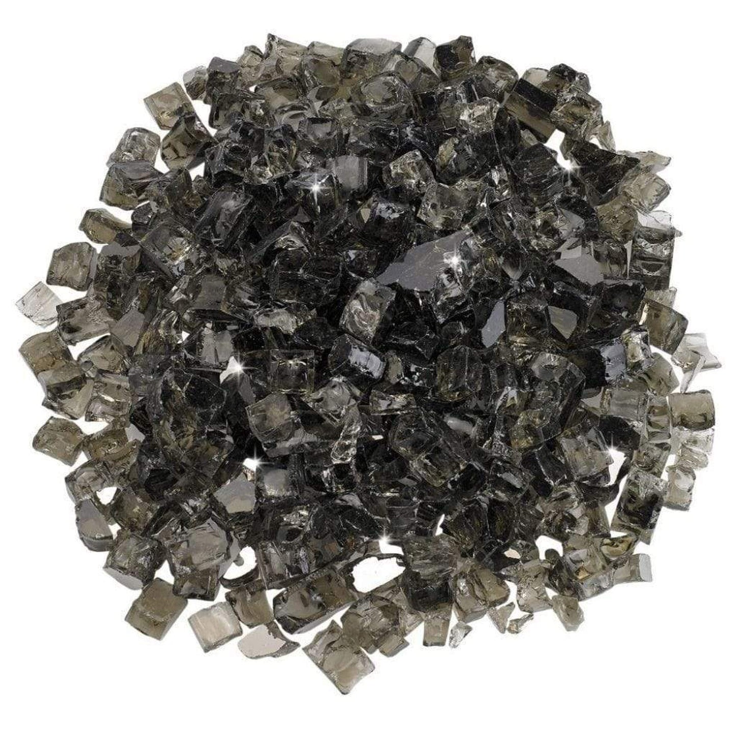 200 Lbs. Large Reflective Fire Glass