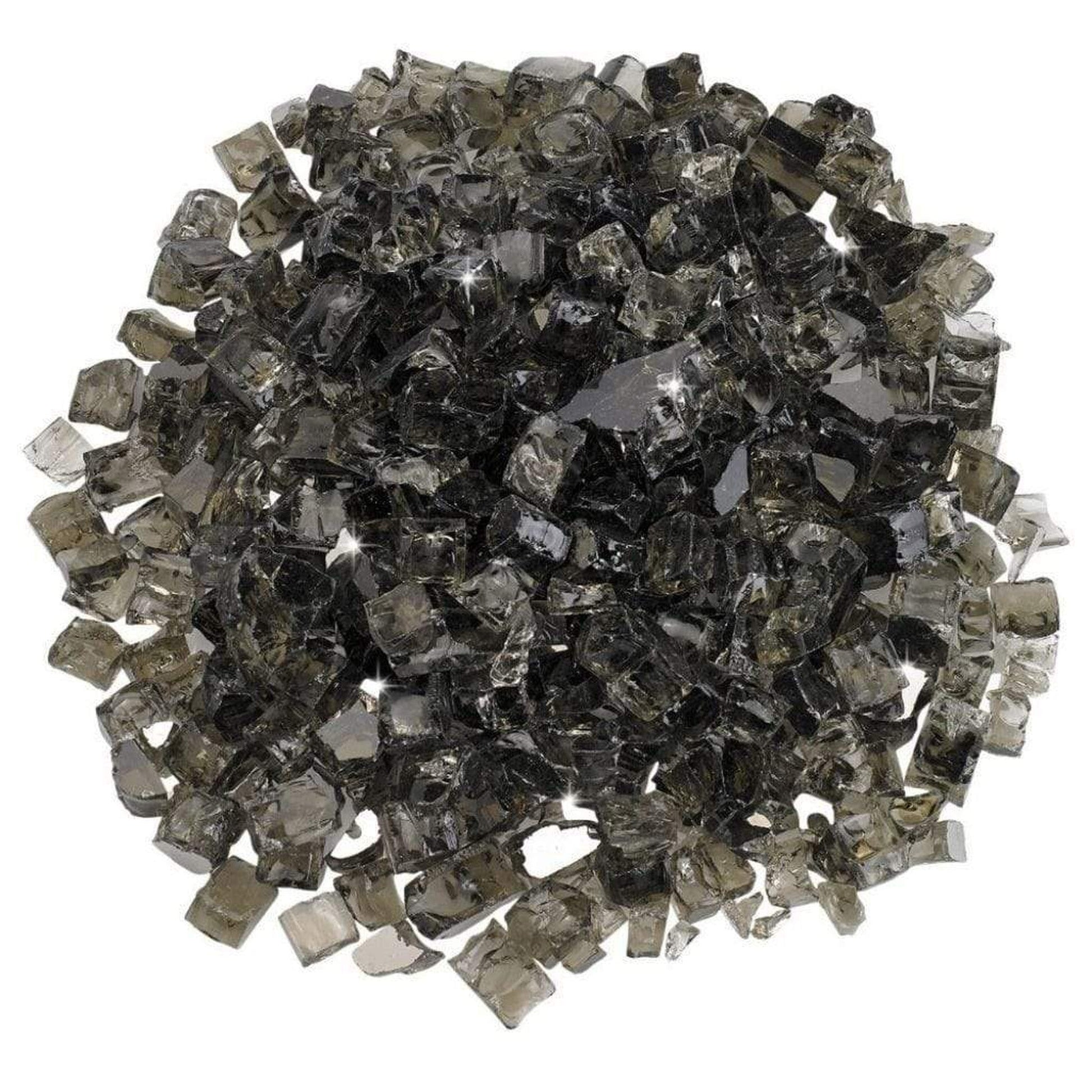 200 Lbs. Large Reflective Fire Glass