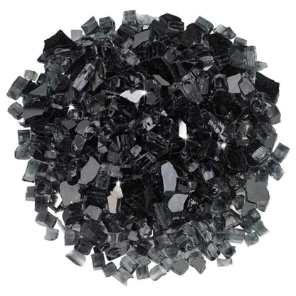 200 Lbs. Large Reflective Fire Glass