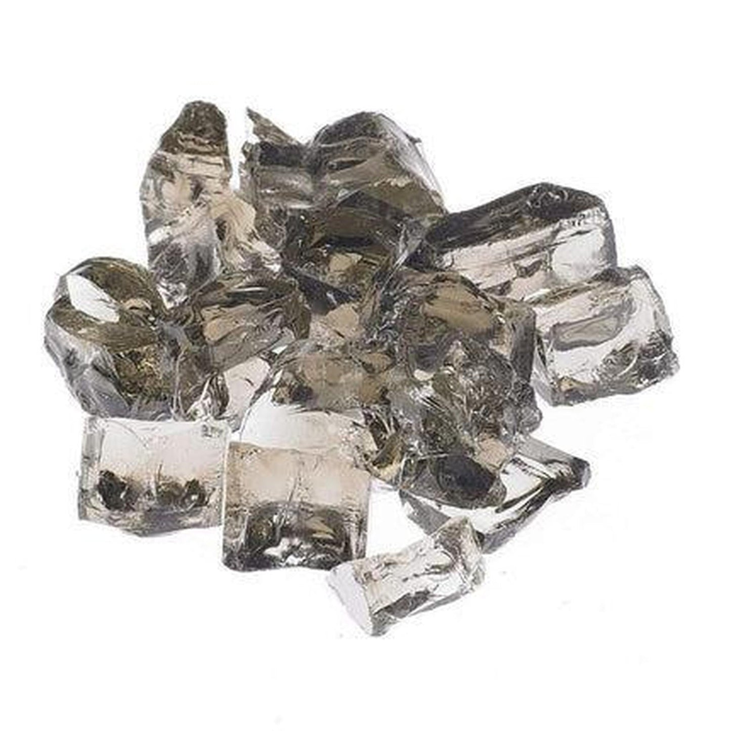 200 Lbs. Large Reflective Fire Glass