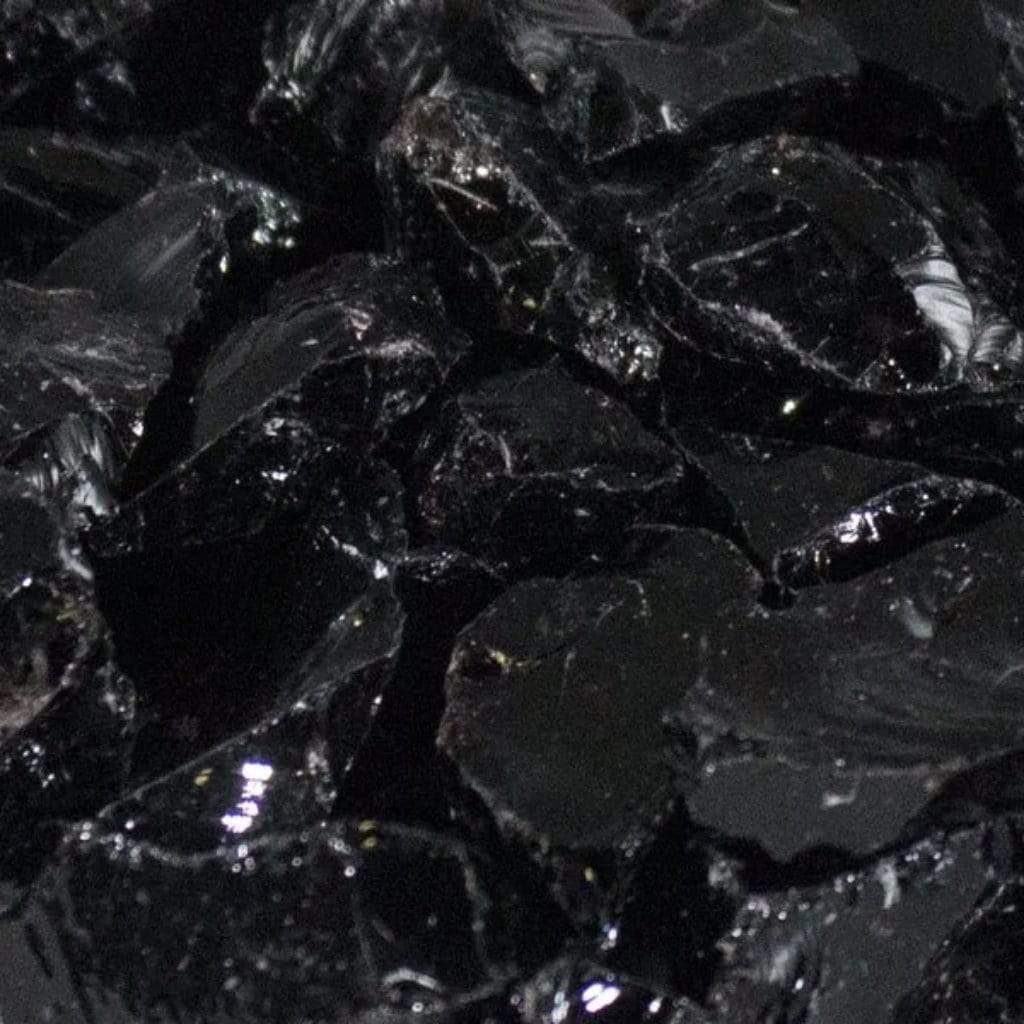 20 Lbs. Broken Large Reflective Fire Glass