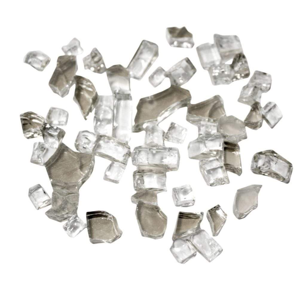 20 lbs. Reflective Fire Glass