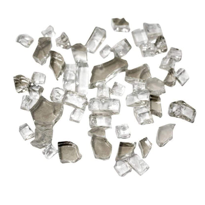 20 lbs. Reflective Fire Glass