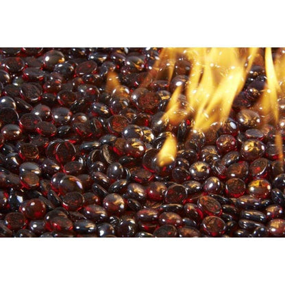 20 lbs. Reflective Tempered Fire Glass Gems