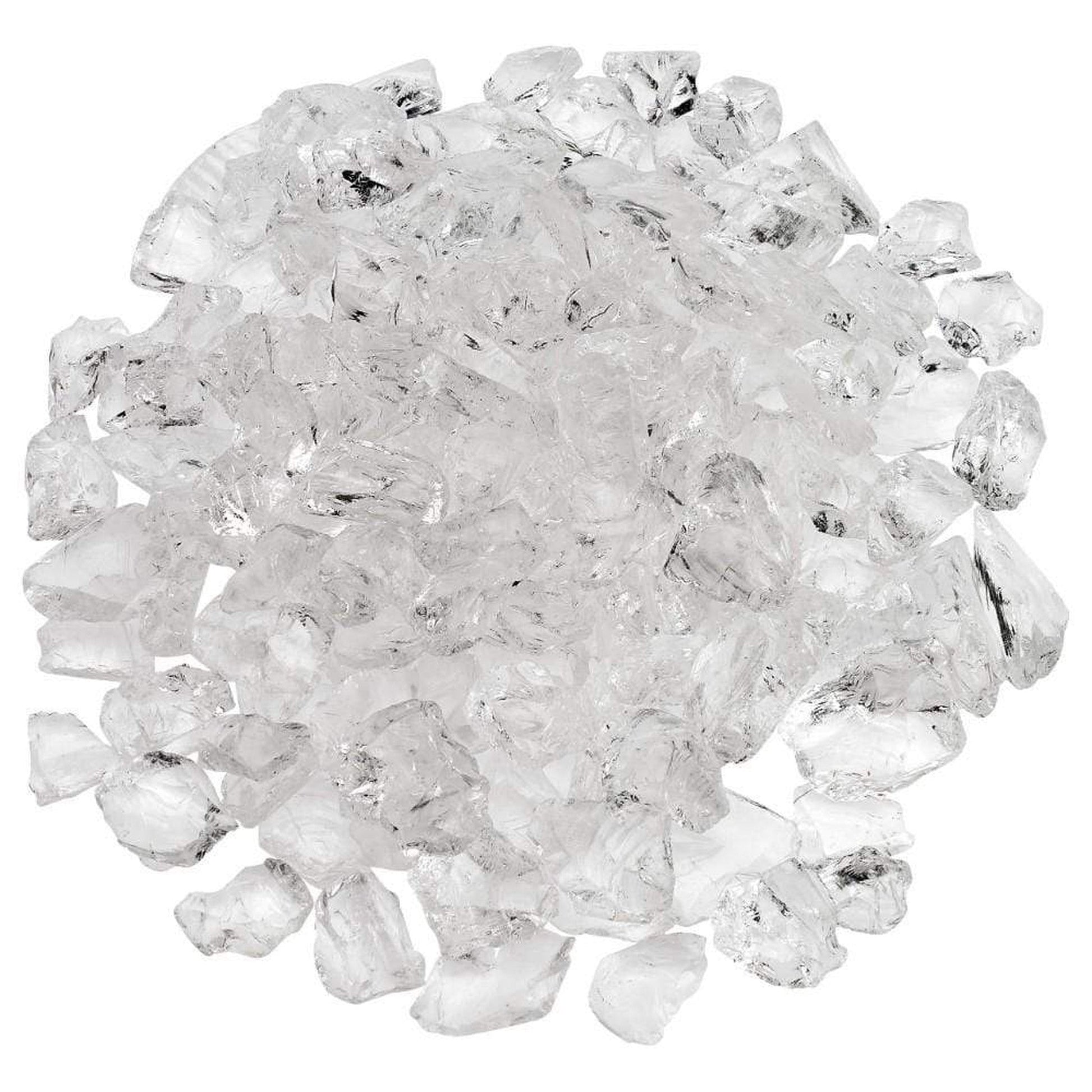 200 Lbs. Broken Large Reflective Fire Glass