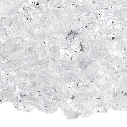200 Lbs. Broken Large Reflective Fire Glass