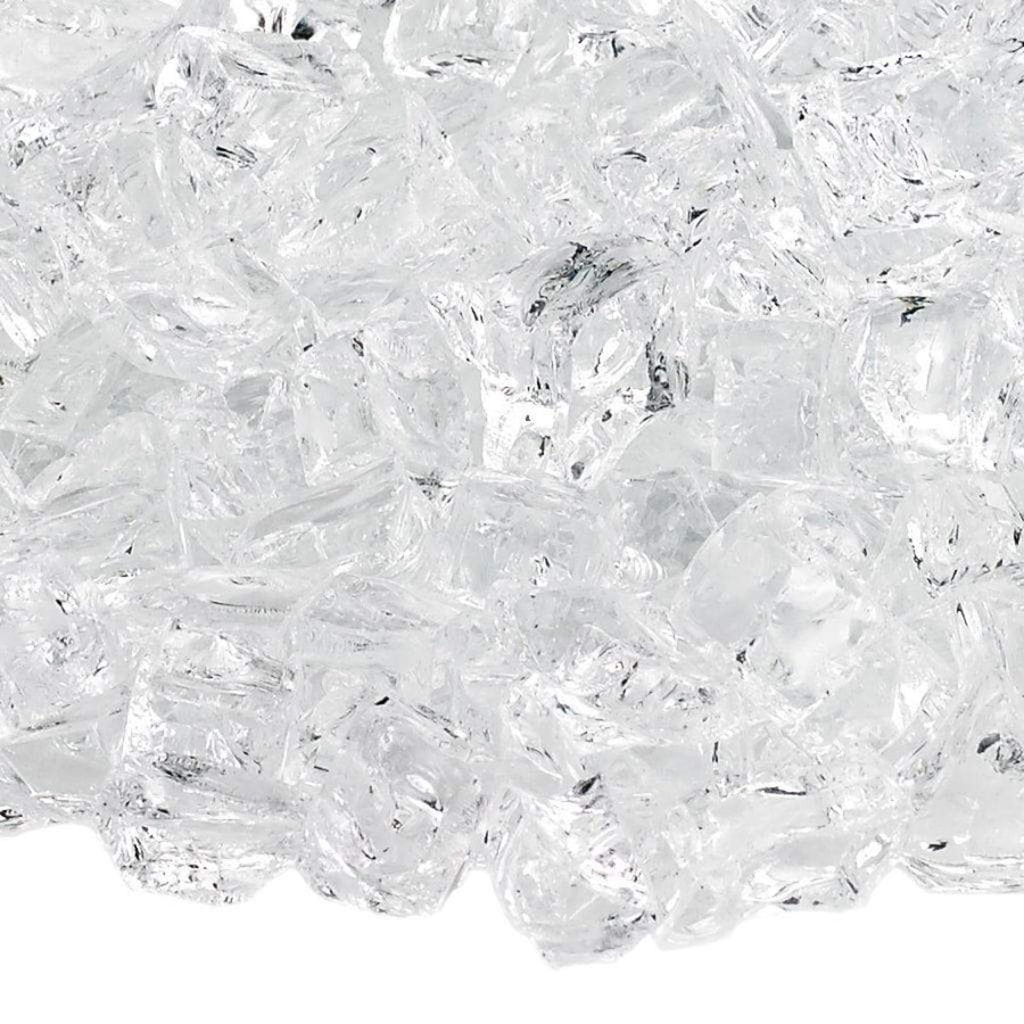 200 Lbs. Broken Large Reflective Fire Glass
