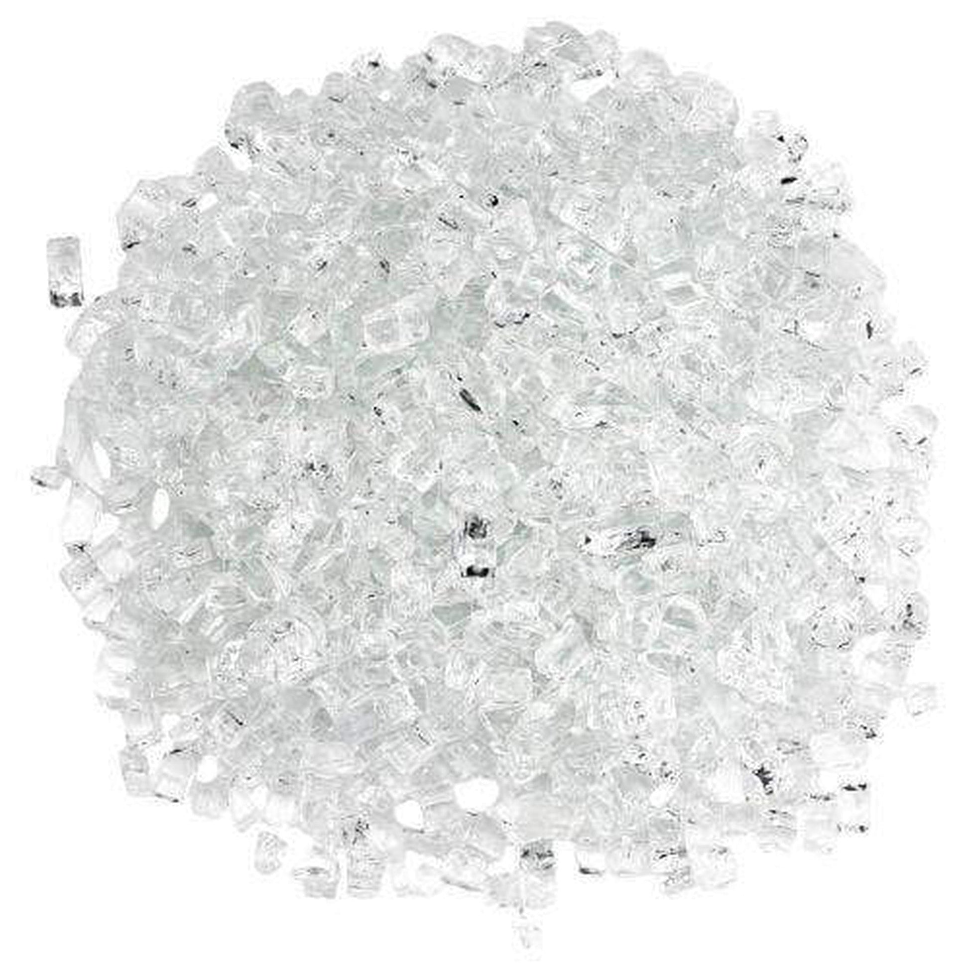 200 Lbs. Broken Large Reflective Fire Glass