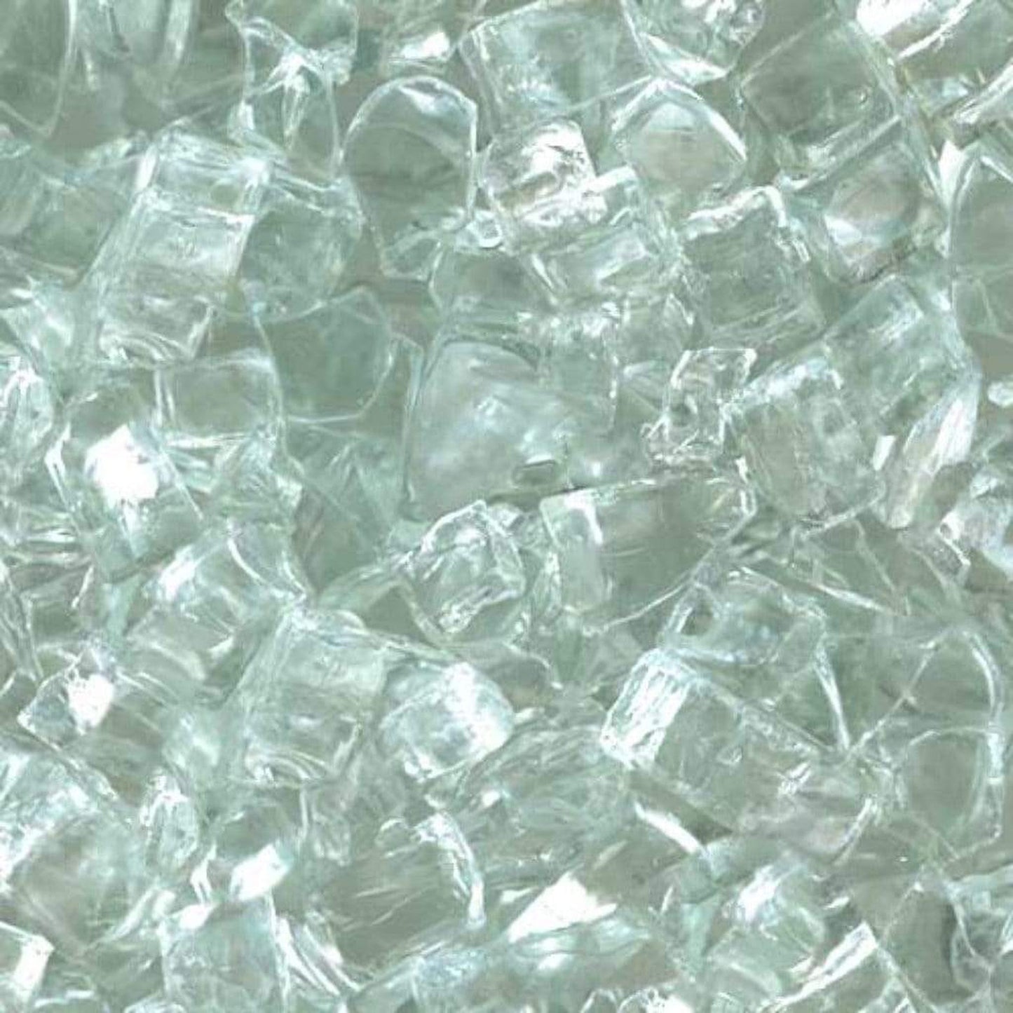200 Lbs. Broken Large Reflective Fire Glass