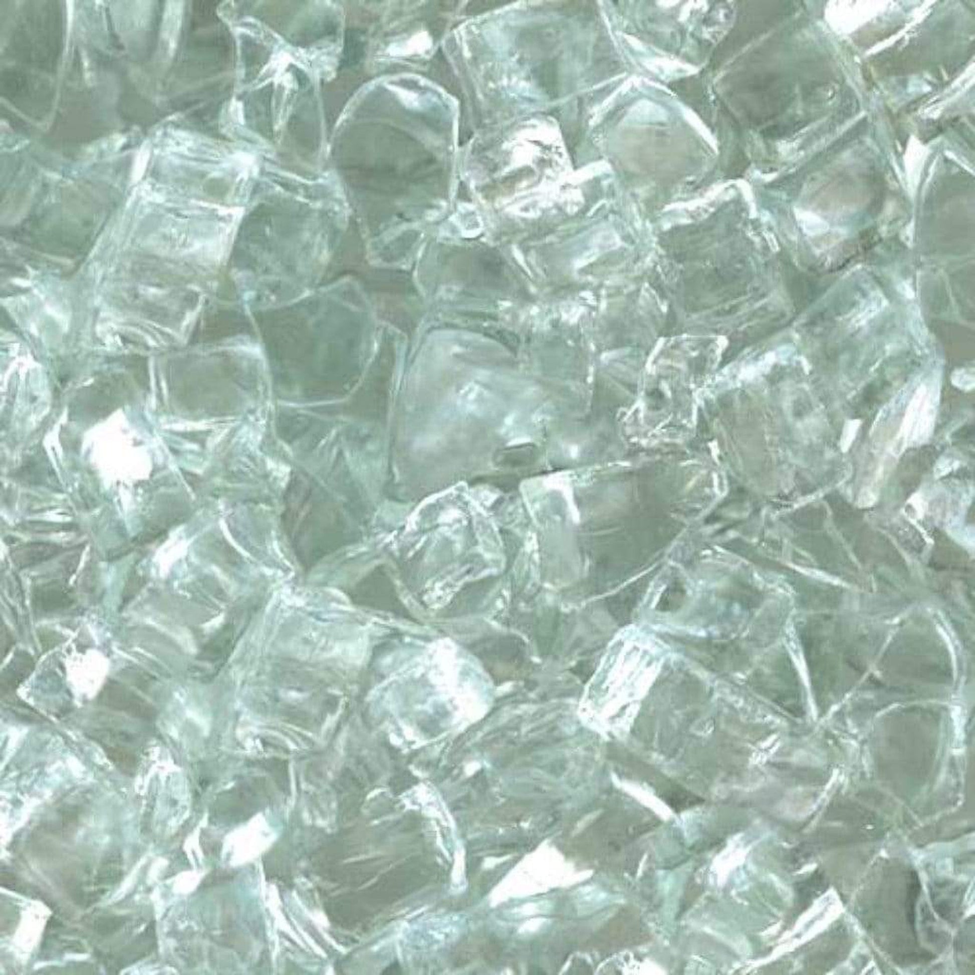 200 Lbs. Broken Large Reflective Fire Glass