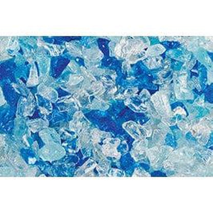 200 Lbs. Broken Large Reflective Fire Glass