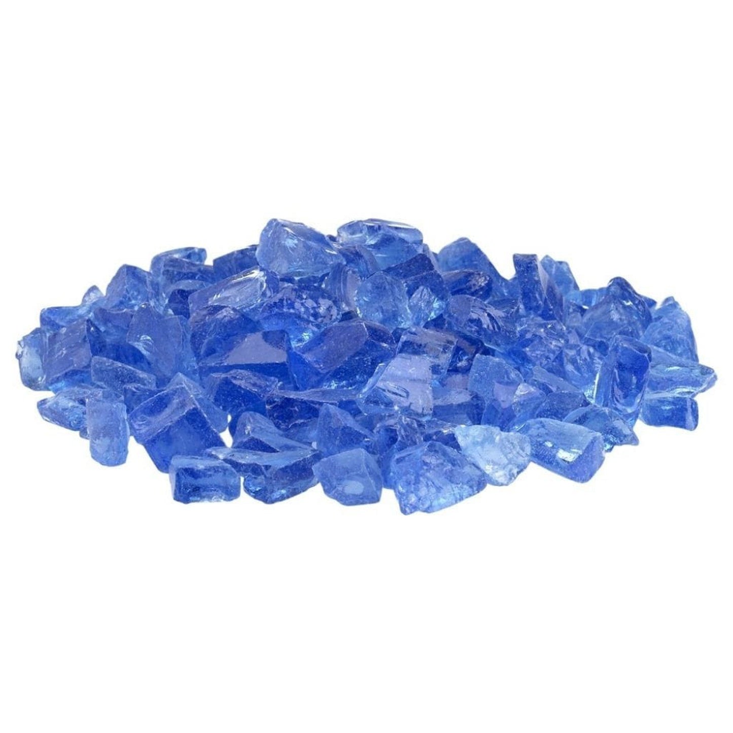 200 Lbs. Broken Large Reflective Fire Glass