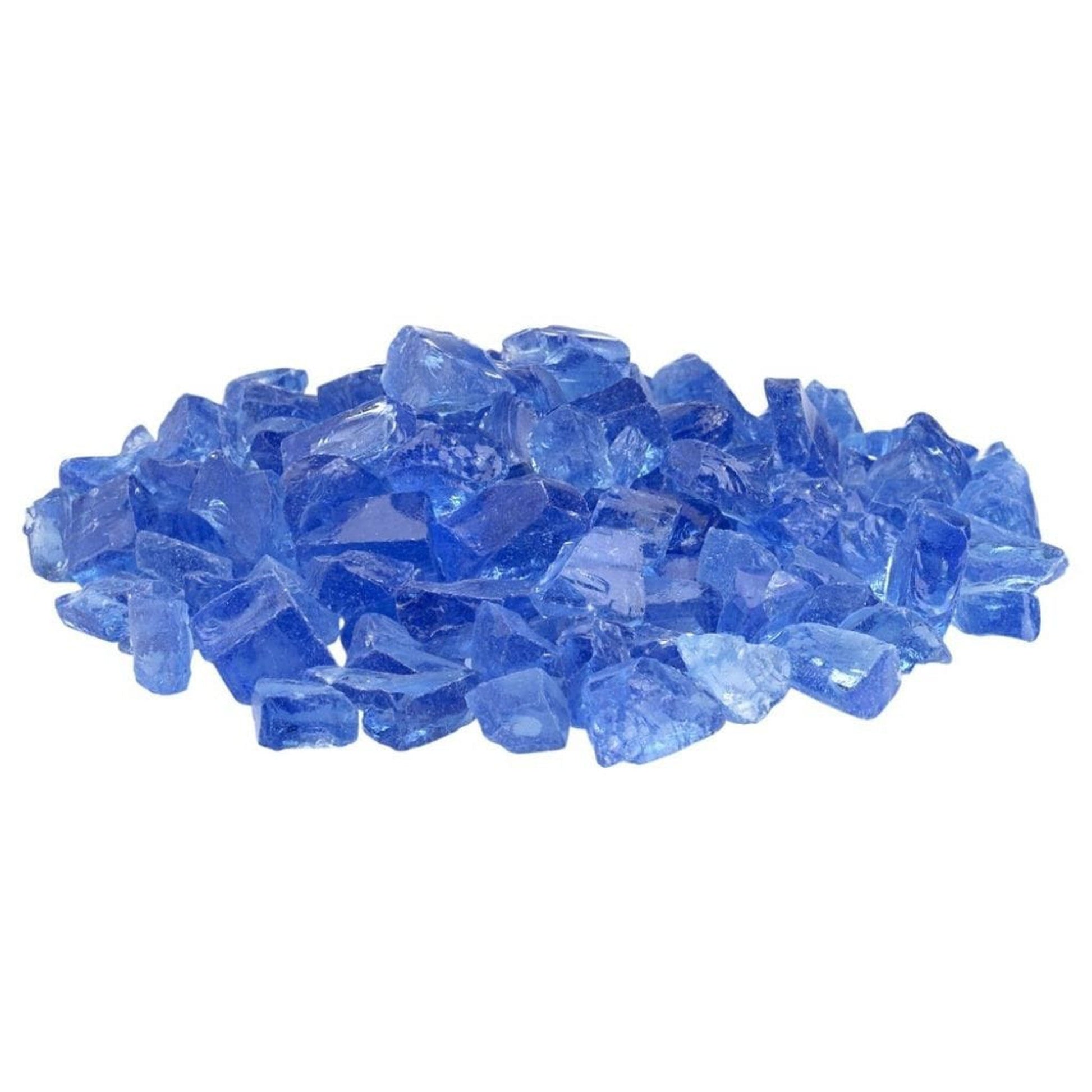 200 Lbs. Broken Large Reflective Fire Glass
