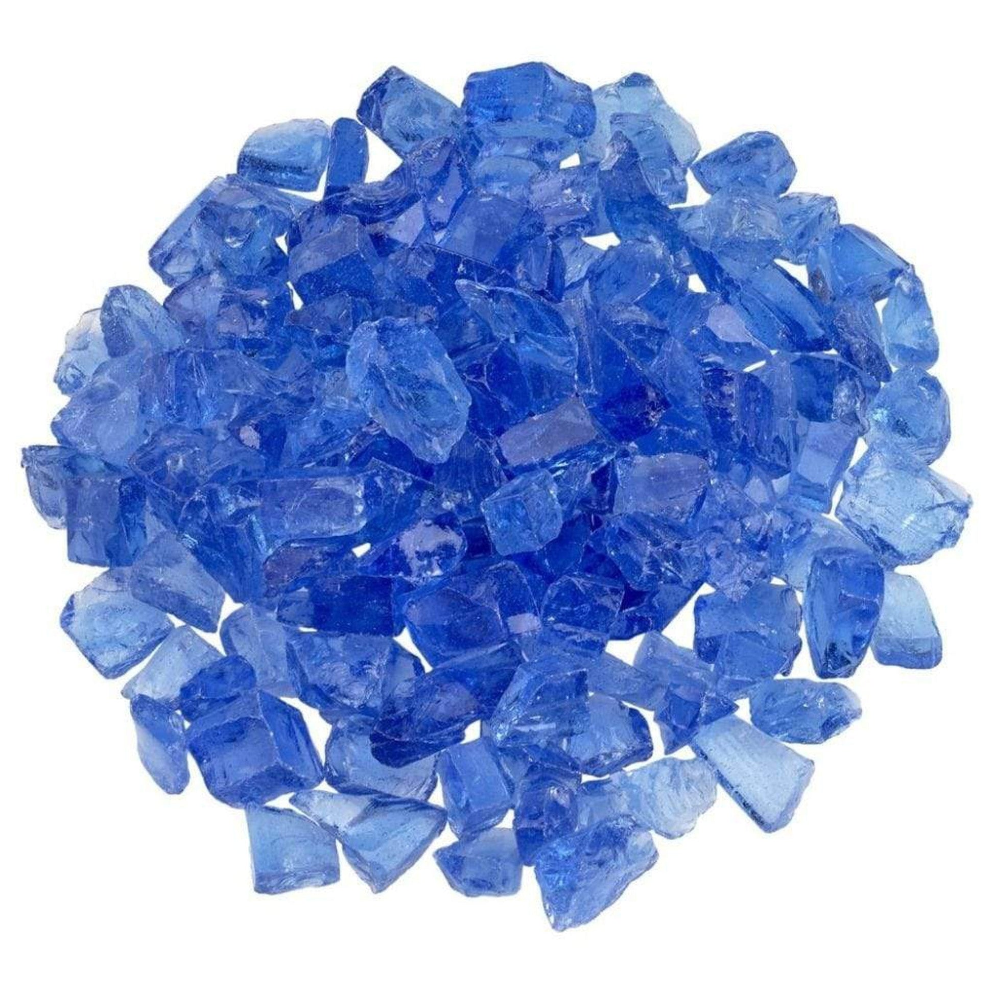 200 Lbs. Broken Large Reflective Fire Glass