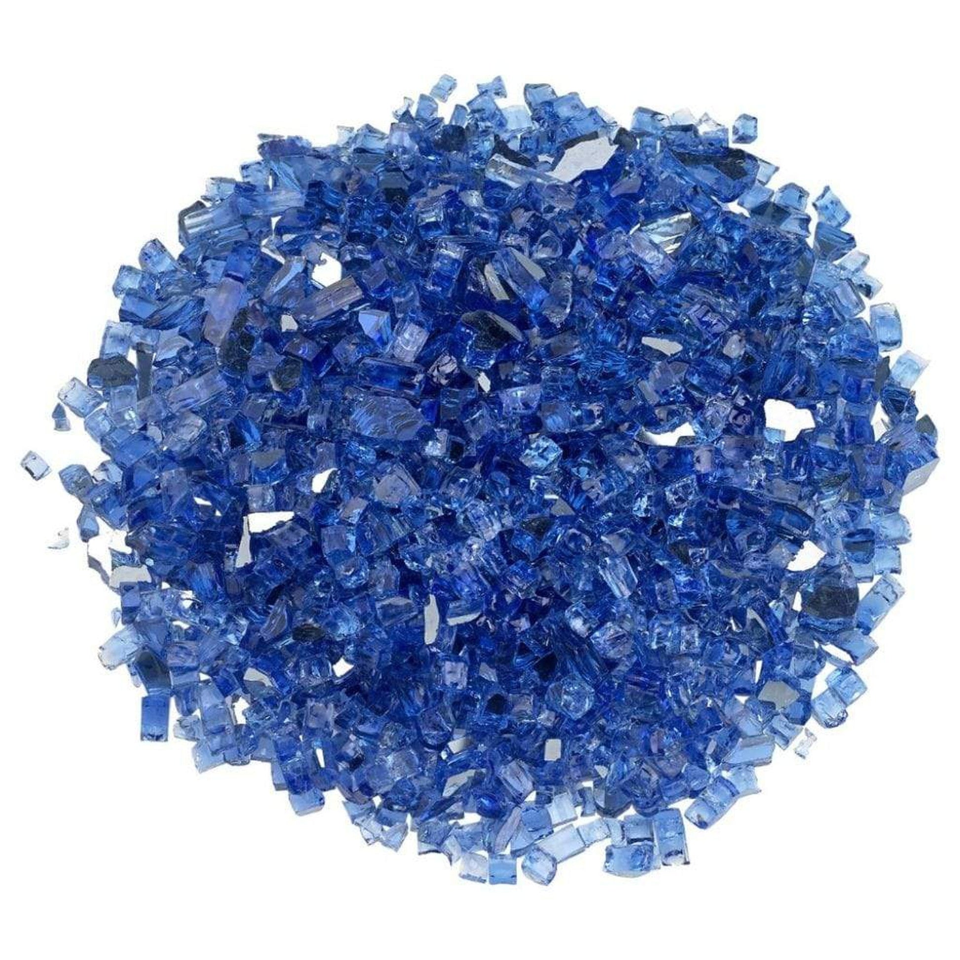 200 Lbs. Broken Large Reflective Fire Glass