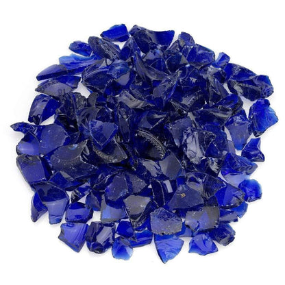 200 Lbs. Broken Large Reflective Fire Glass