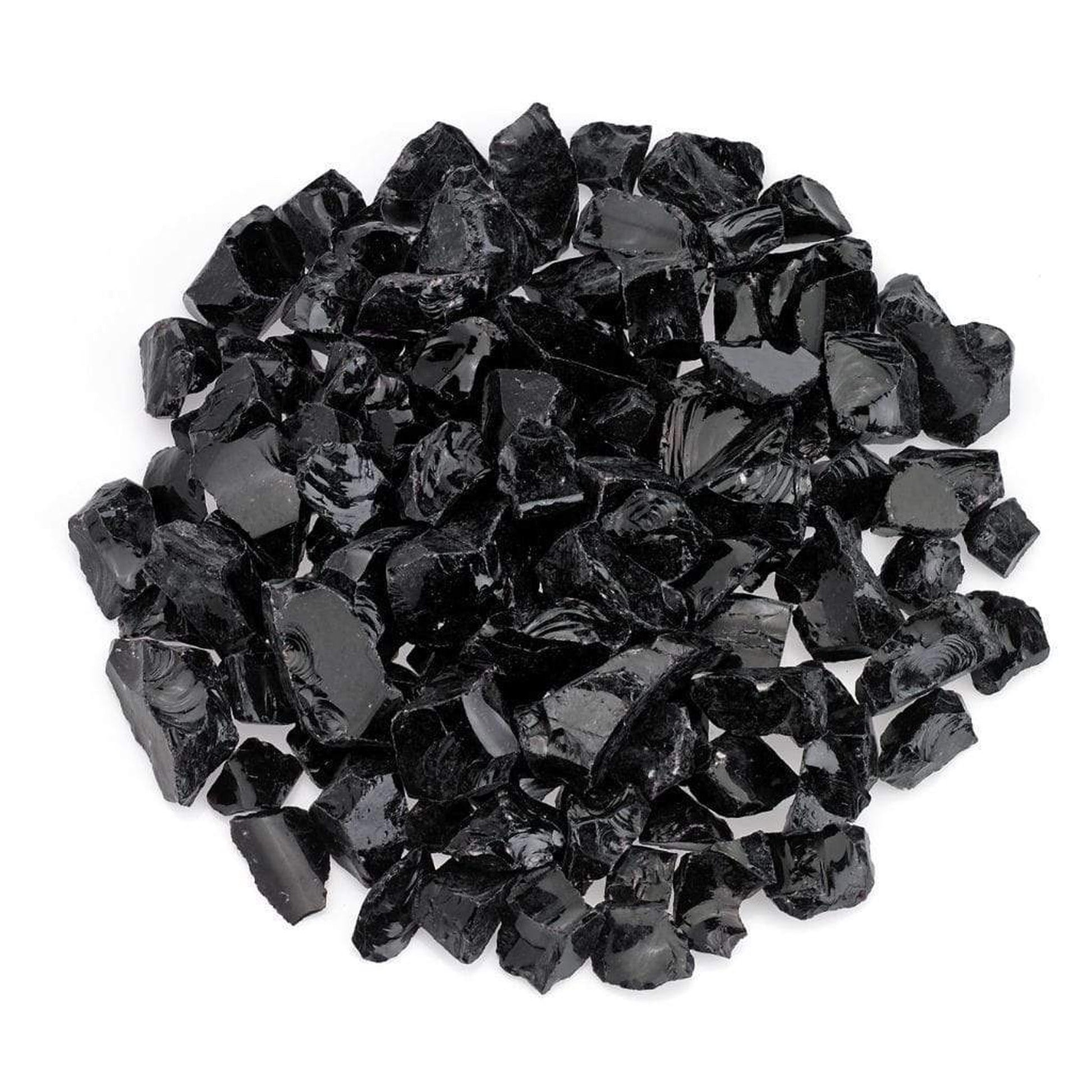 200 Lbs. Broken Large Reflective Fire Glass