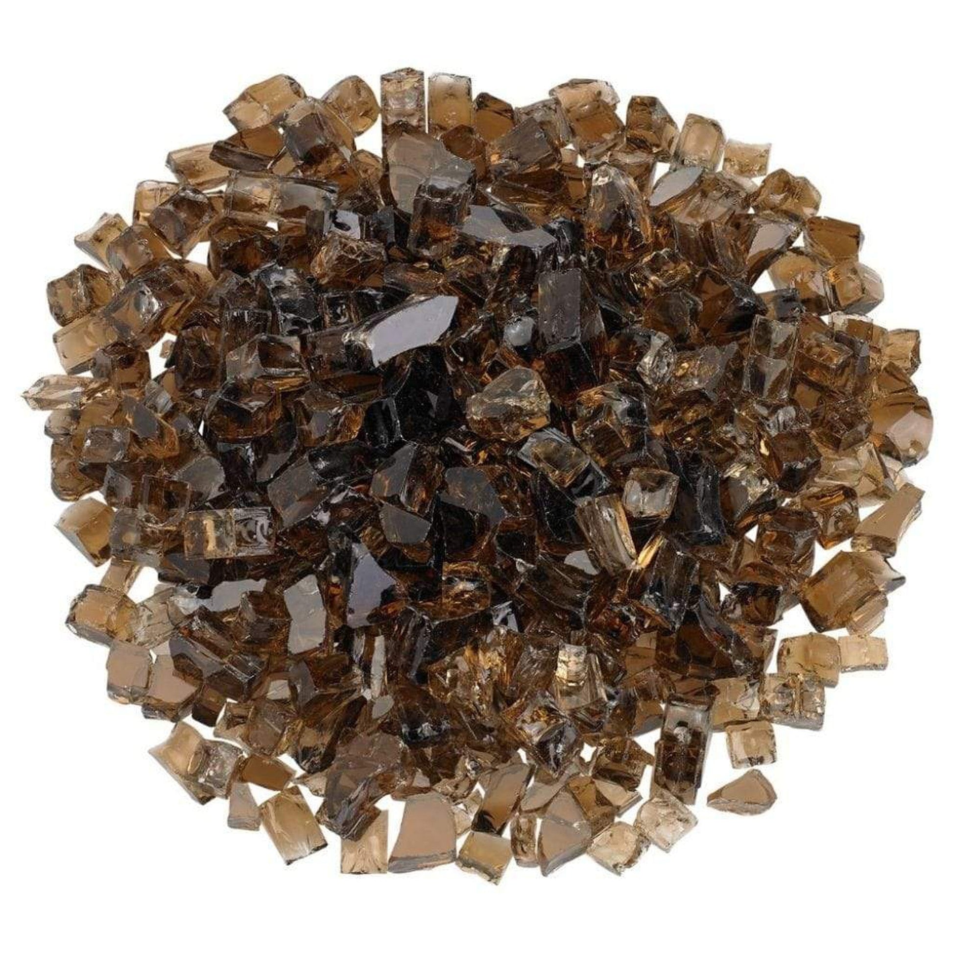 200 Lbs. Broken Large Reflective Fire Glass