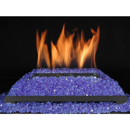 200 lbs. Cobalt Reflective Fire Glass Media