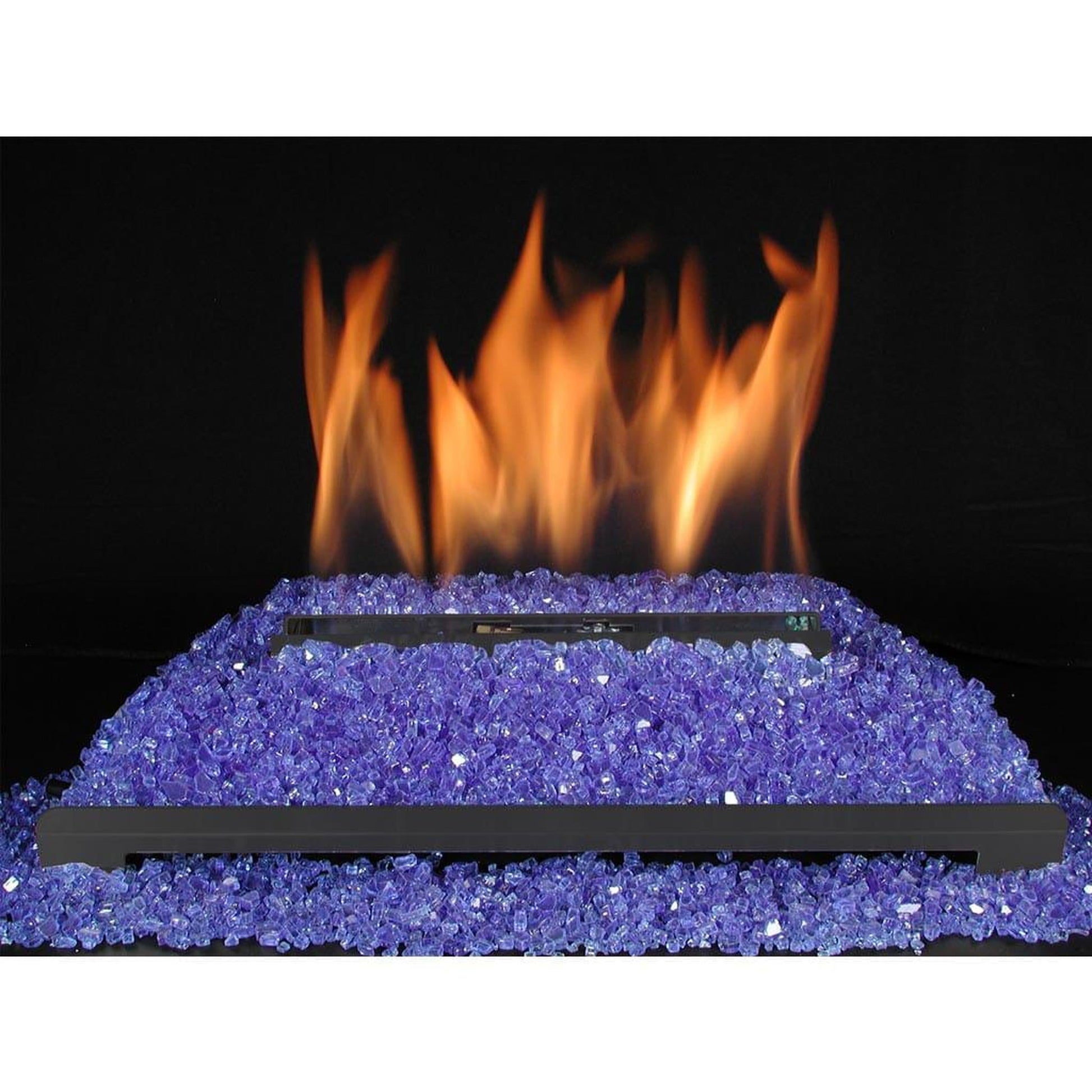 200 lbs. Cobalt Reflective Fire Glass Media