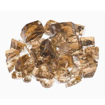 200 lbs. Copper Reflective Fire Glass Media
