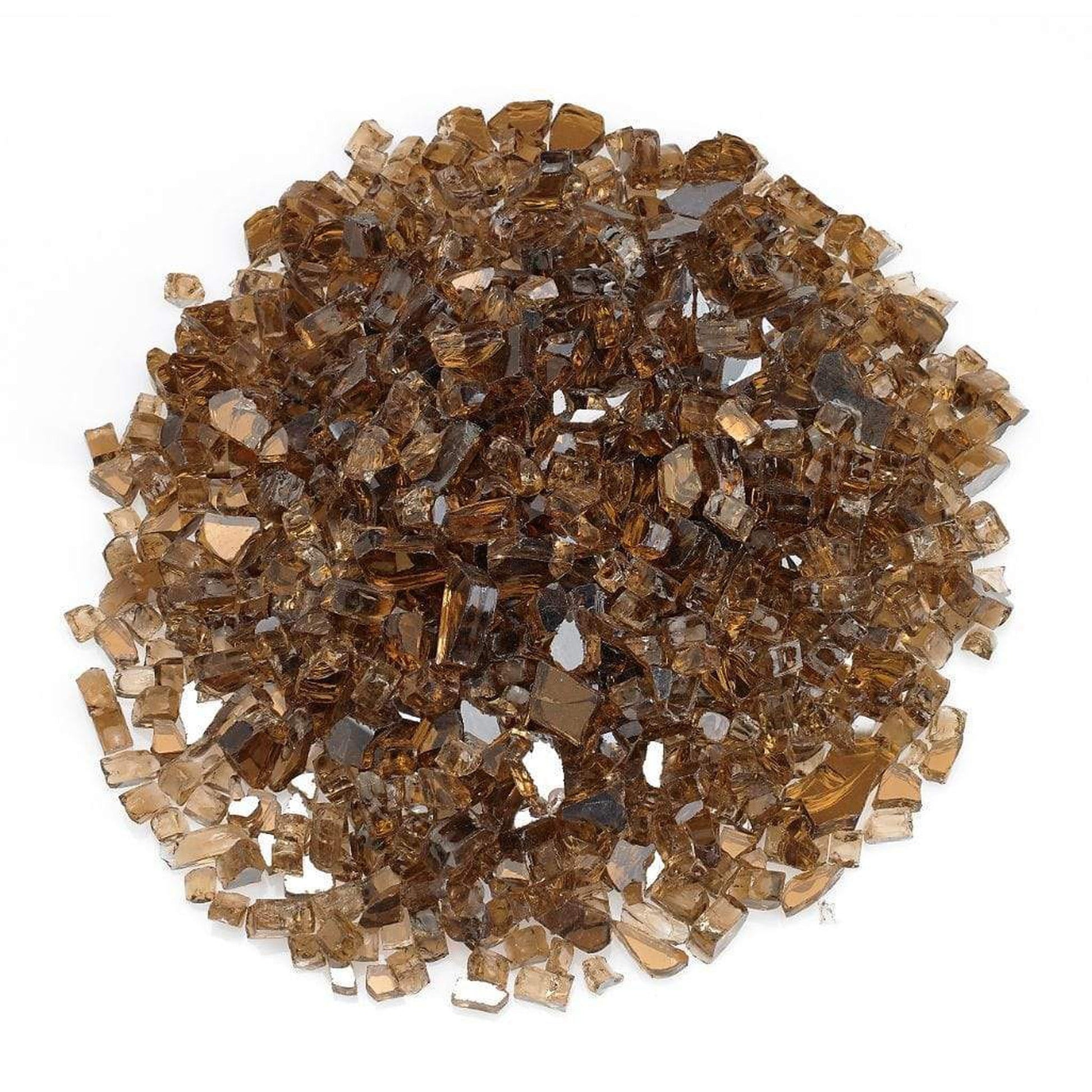 200 lbs. Copper Reflective Fire Glass Media