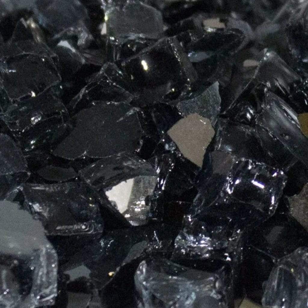 30 Lbs. Large Reflective Fire Glass