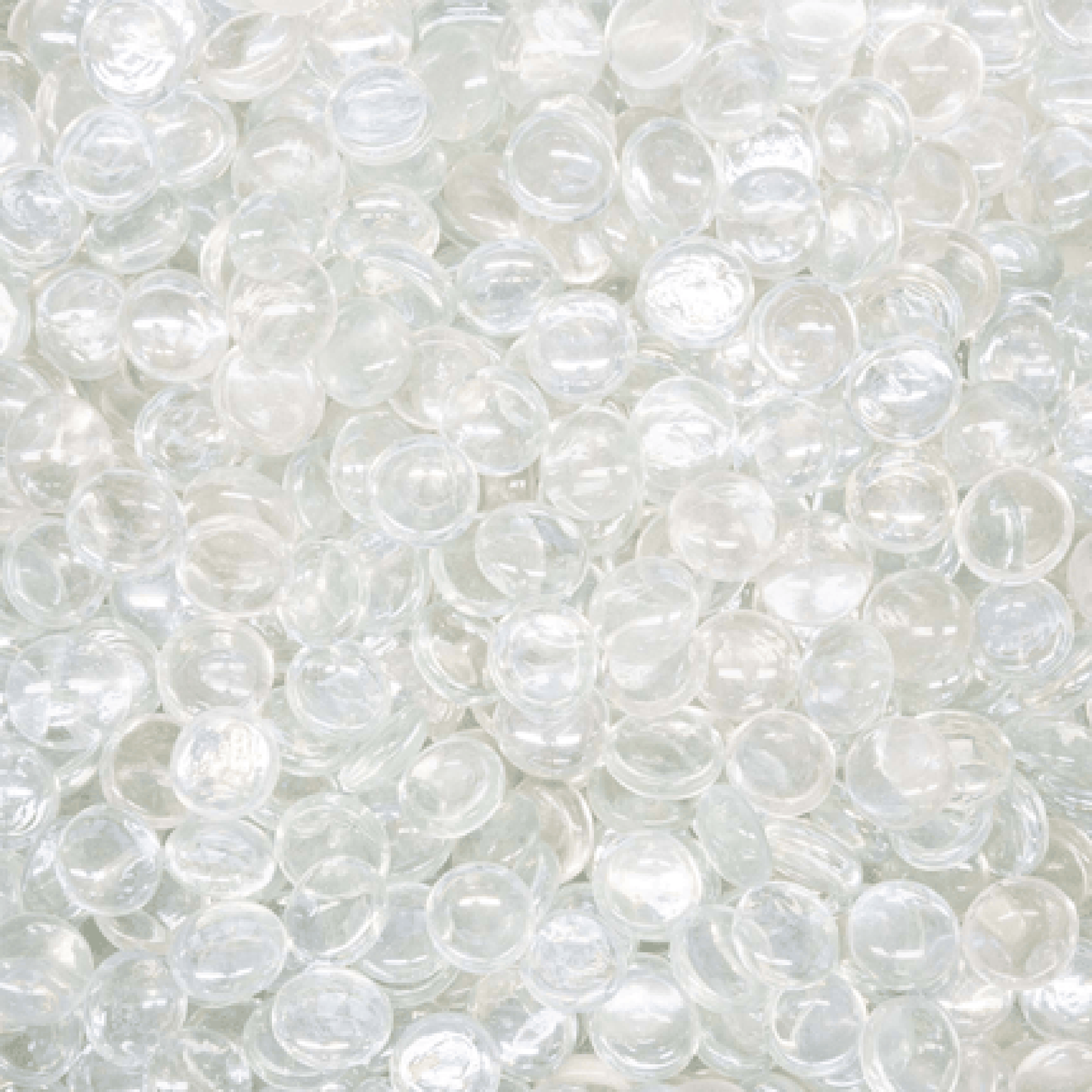 30 lbs. Reflective Tempered Fire Glass Gems