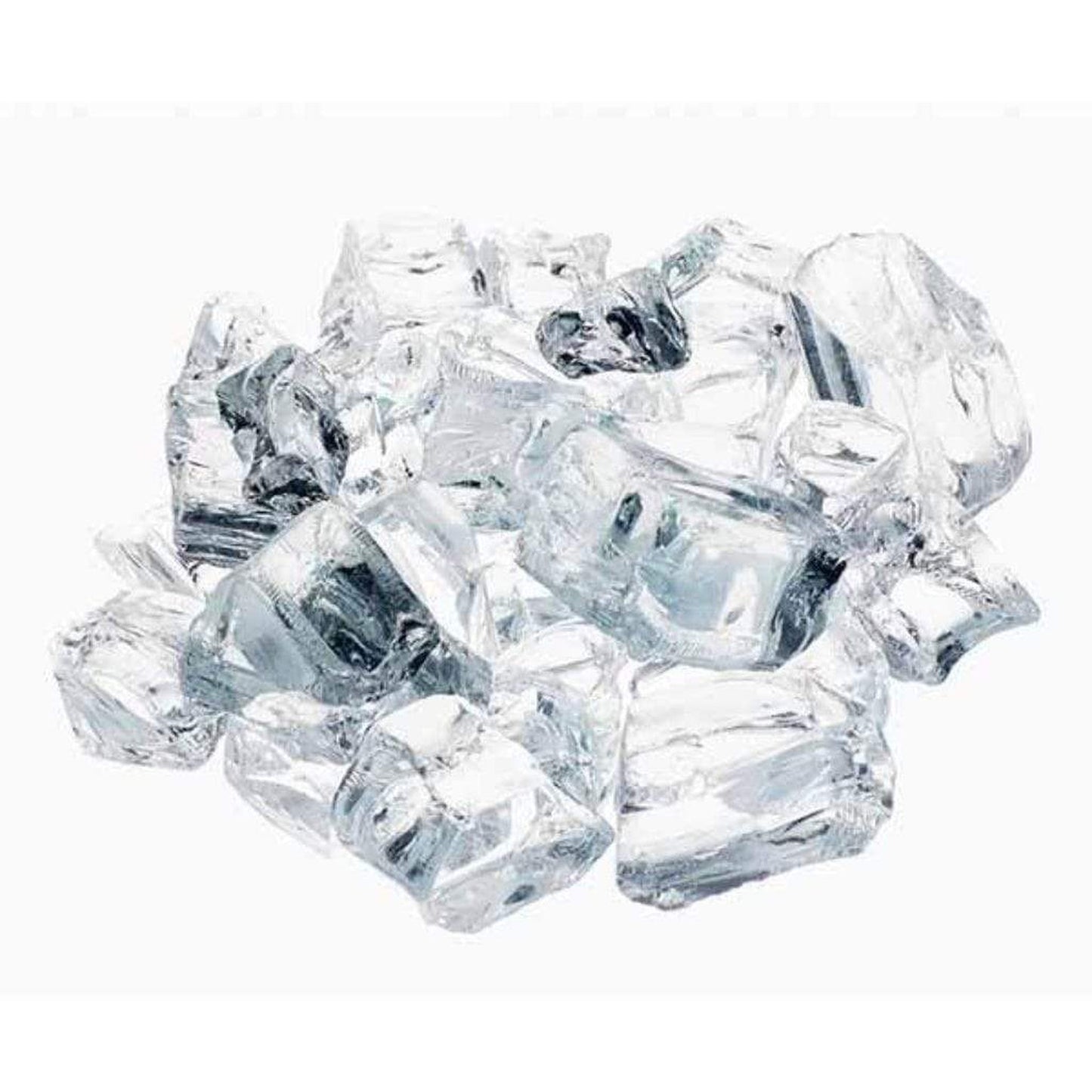 30 lbs. Reflective Tempered Fire Glass Gems