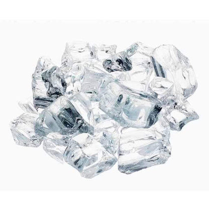 30 lbs. Reflective Tempered Fire Glass Gems